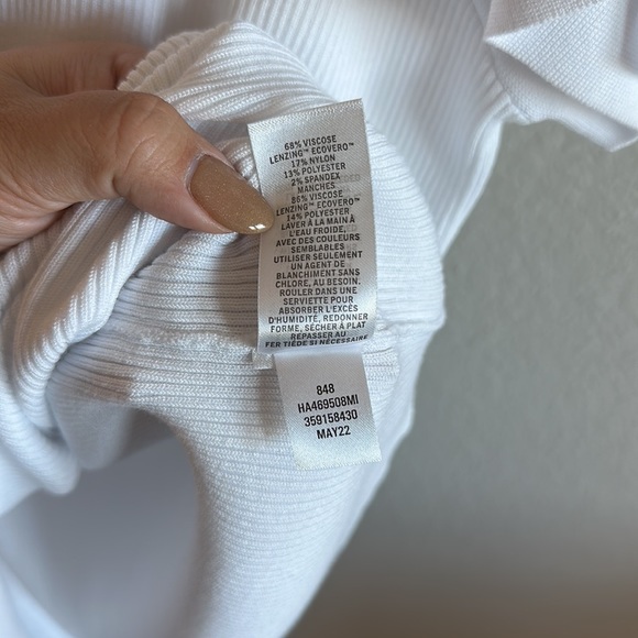 Halogen Flutter Sleeve Ribbed Sweater - Picture 8 of 8